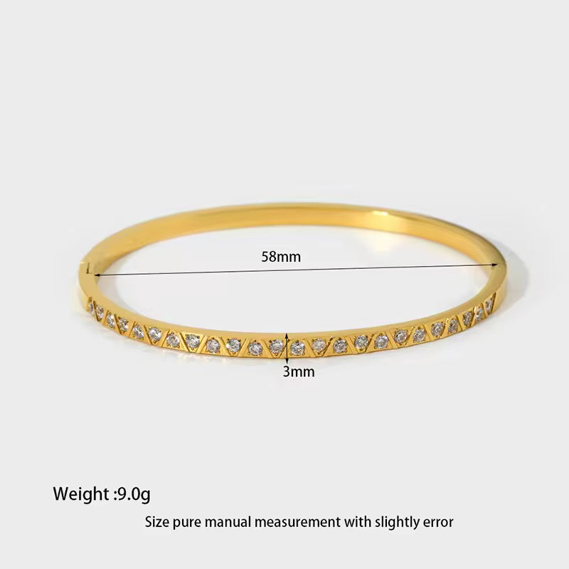 Cartwheel Bangle