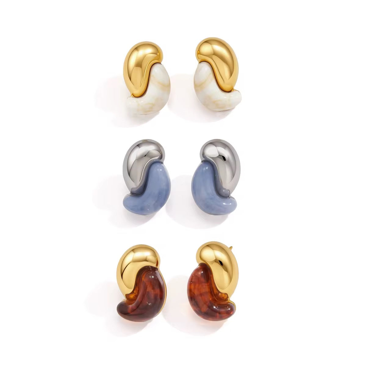 Tangerine Studs