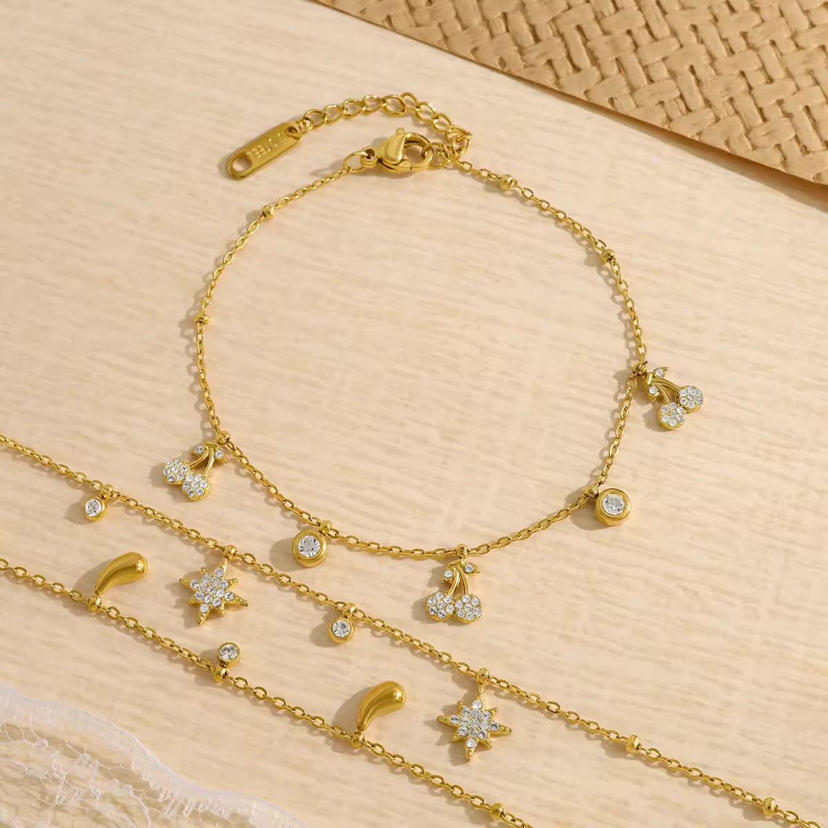 Starry Charm Bracelet