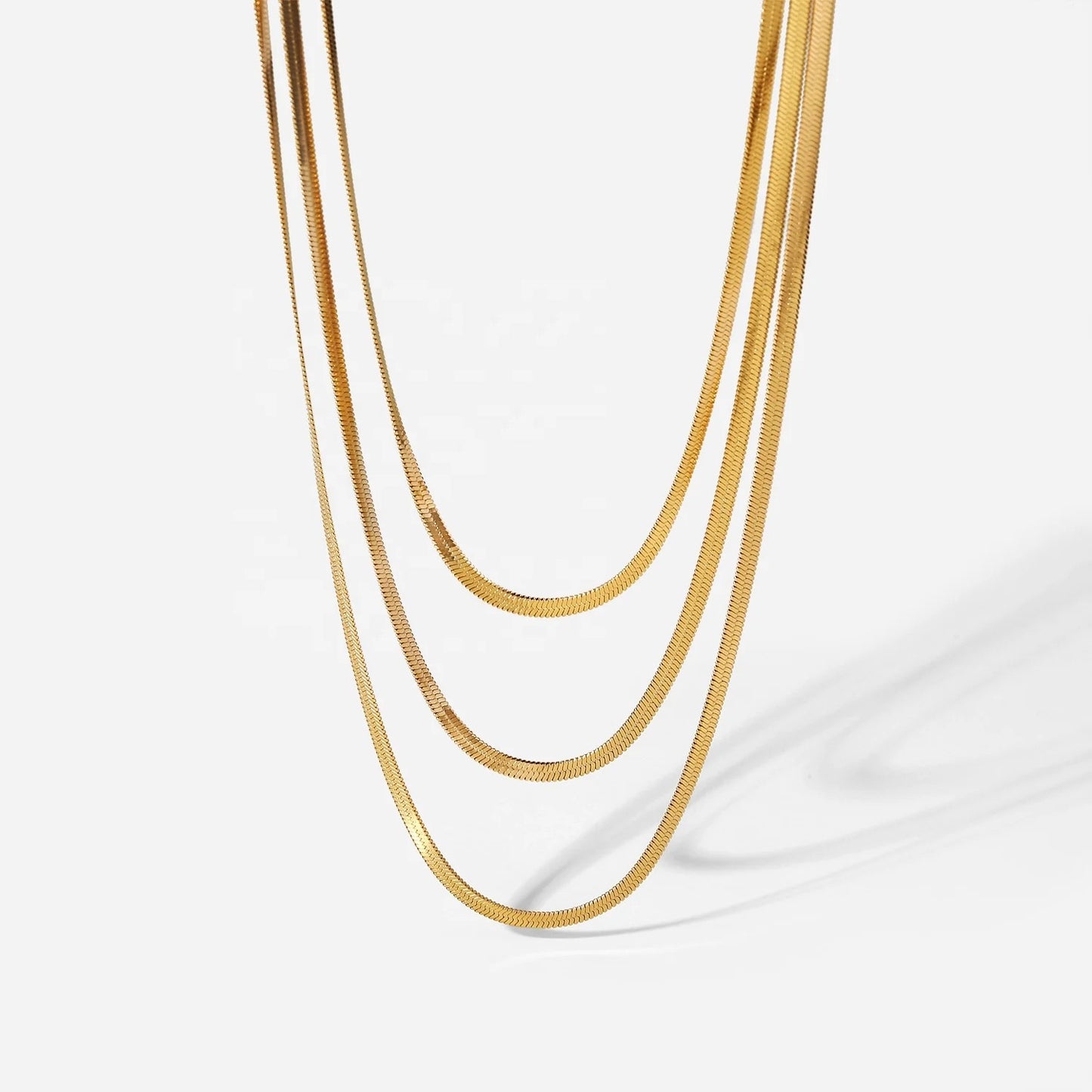 Triple Layer Snake Chain