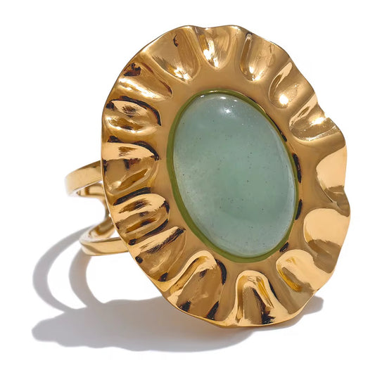 Aventurine Stone Ring