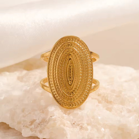Tribe Oval Ring