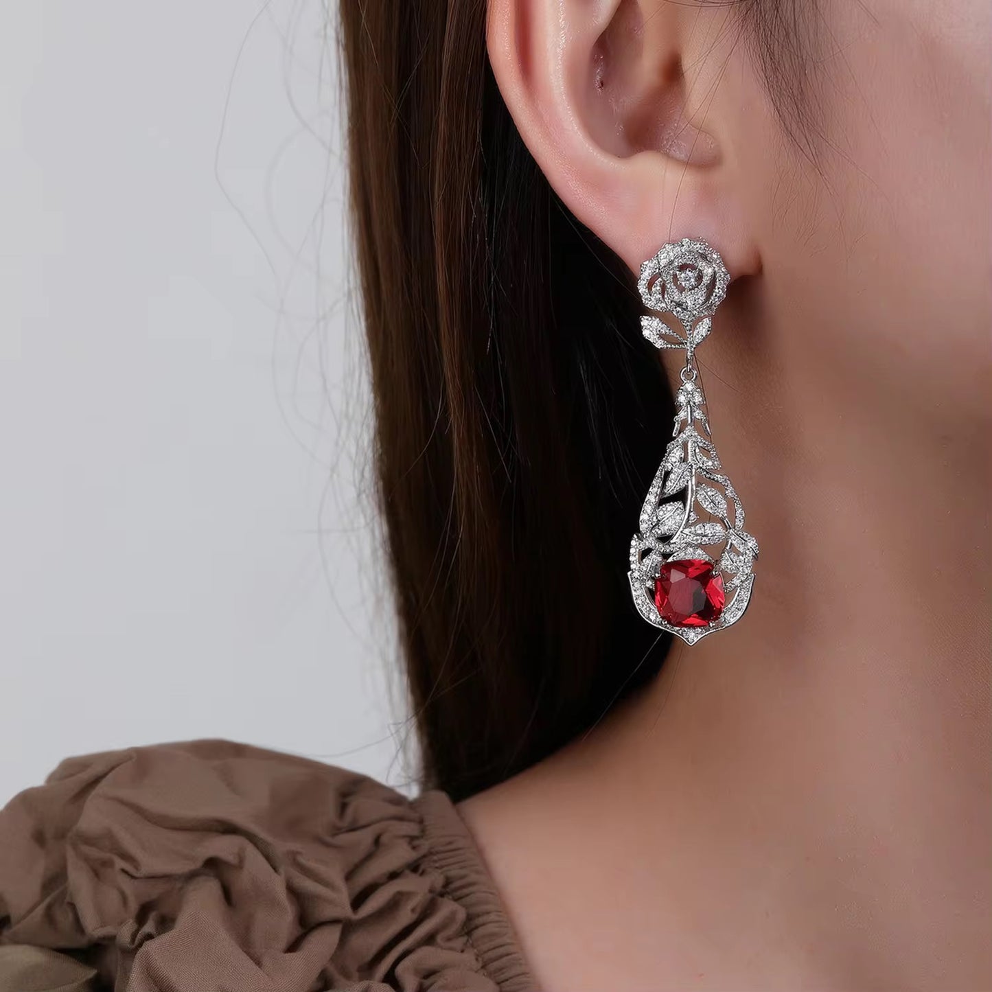 Ruby Rose Luxe Earrings