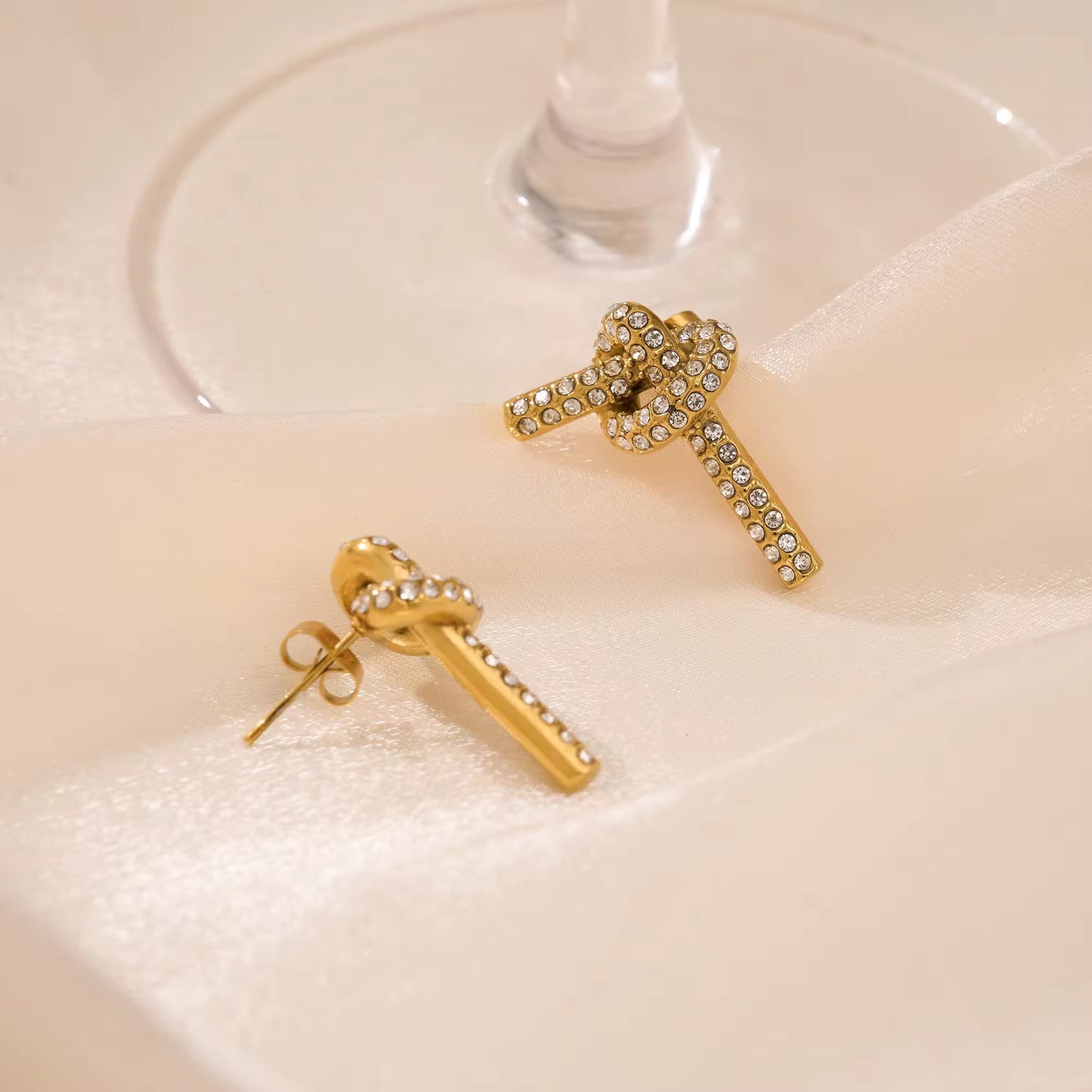 Knot Twist Studs