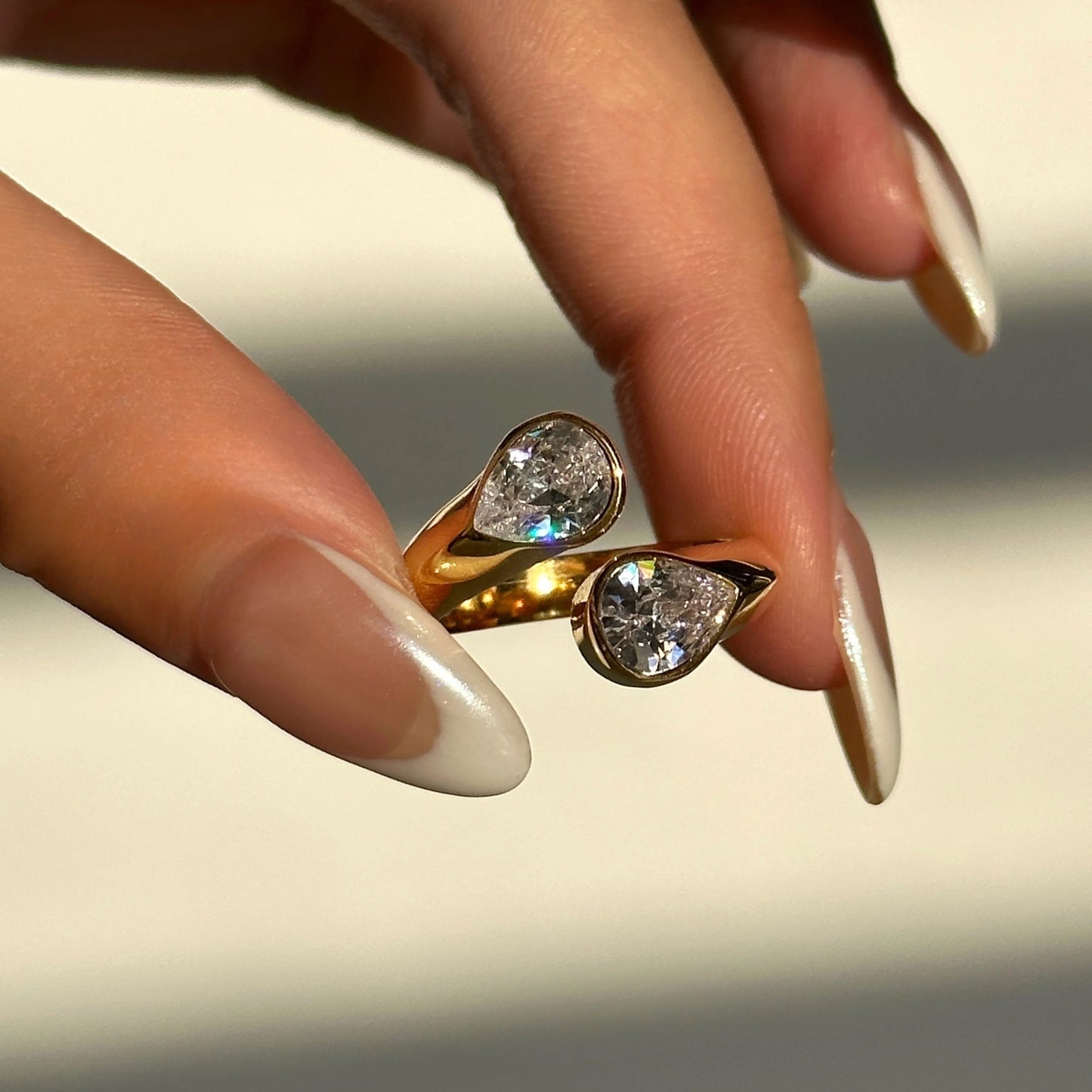 Gold Dream Open Ring (Adjustable Size)