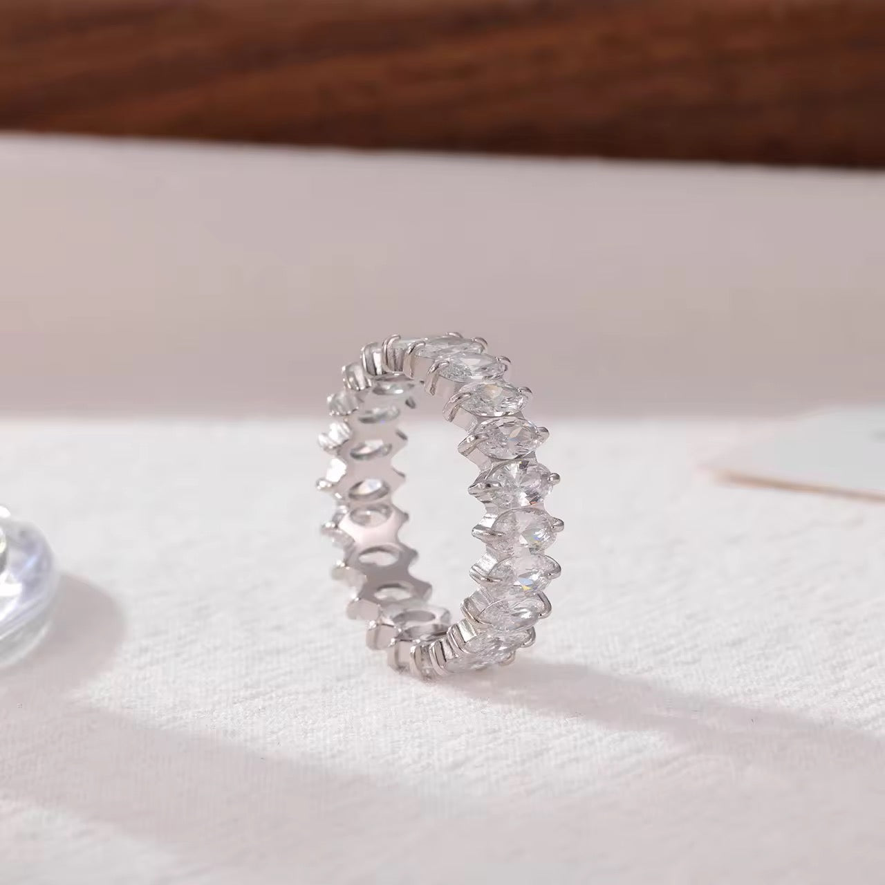 Silver United Ring
