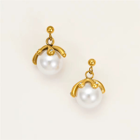 Pearl Envelope Hoops