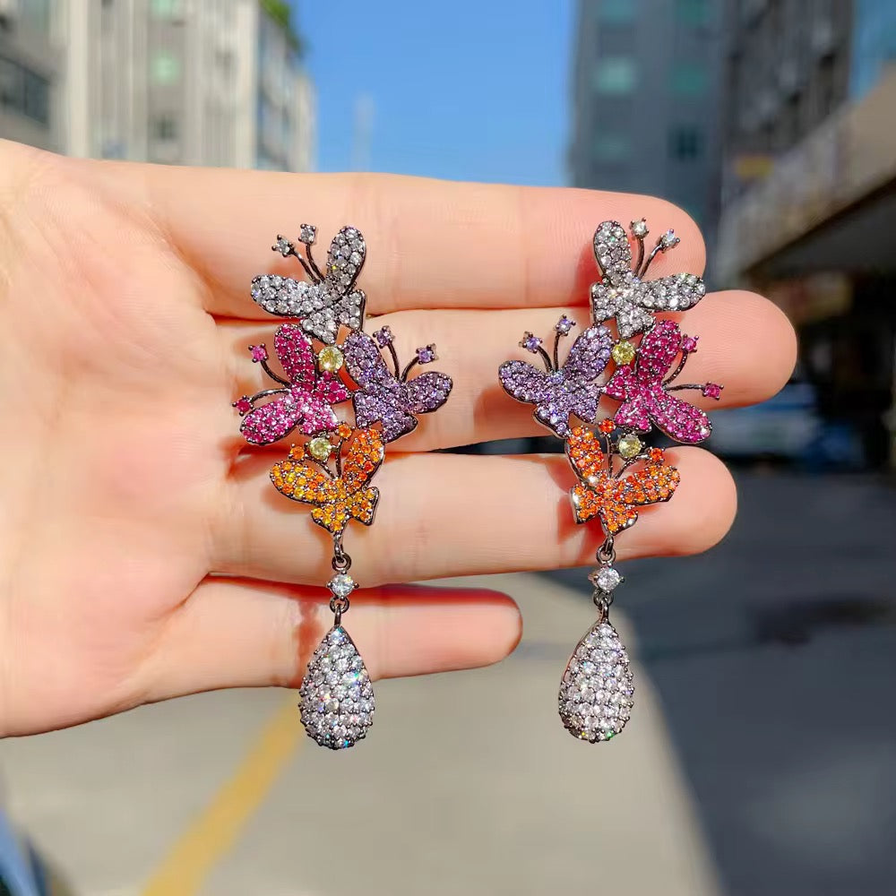 Confetti Butterfly Earrings