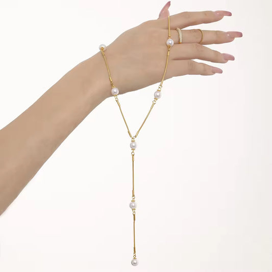 Long Pearl Lariat