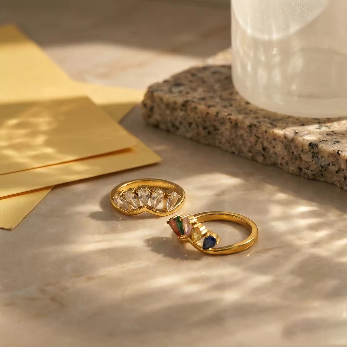 Gold Wedge Ring