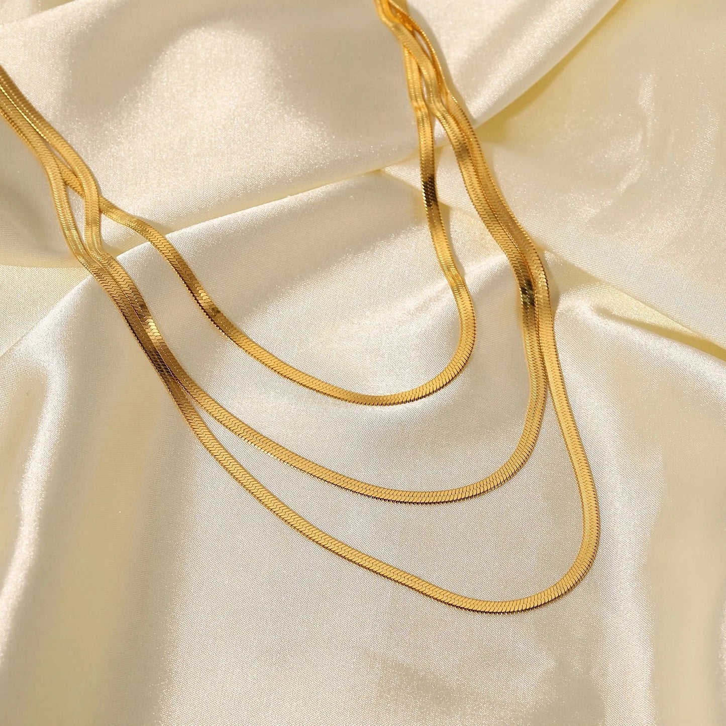 Triple Layer Snake Chain