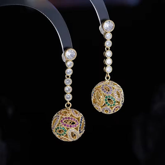 Marrakesh Globe Earrings