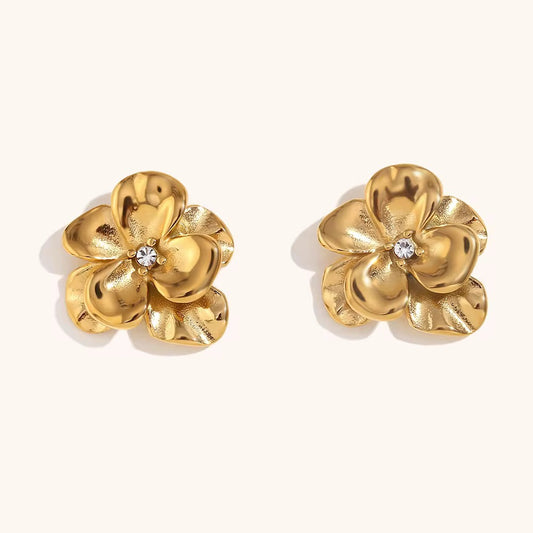 Layered Flower Studs