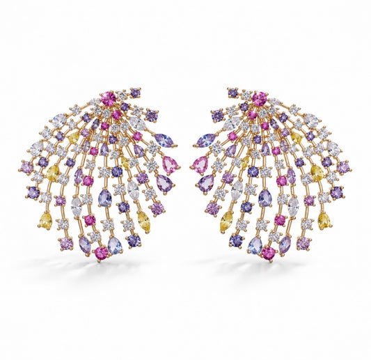 Orchid Petal Luxe Earrings