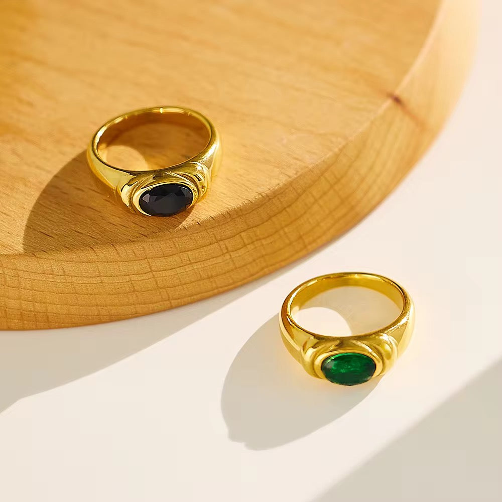 Black Sprout Ring