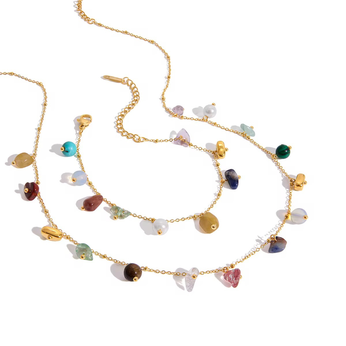 Mixed Stones Necklace