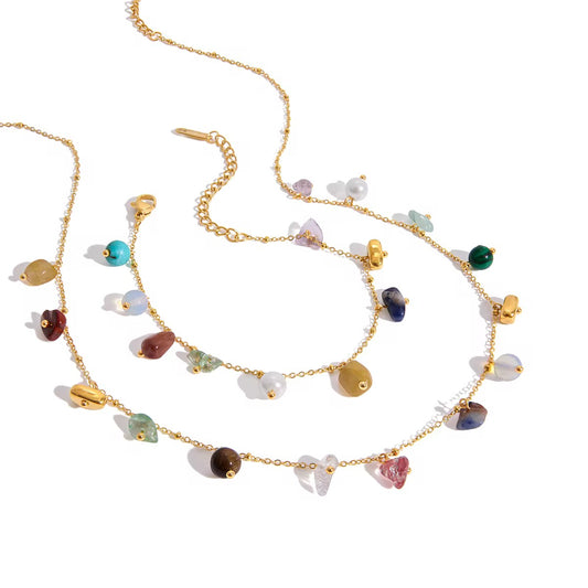 Mixed Stones Necklace