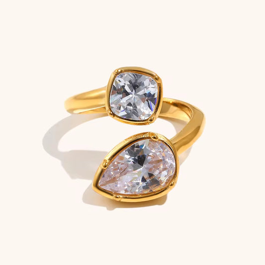 Tear Square Ring (Adjustable Size)