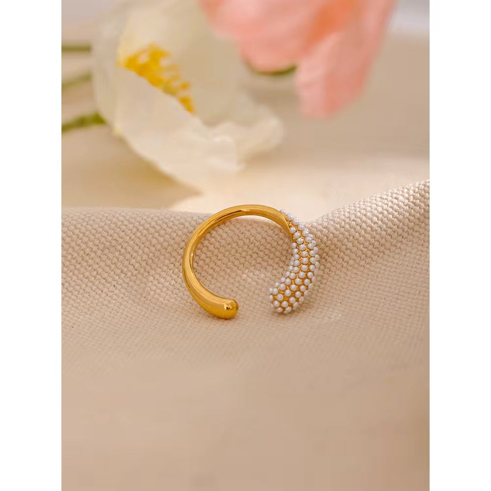Pearl Studded Ring
