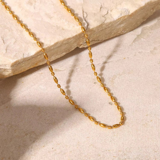 Bean Chain Necklace