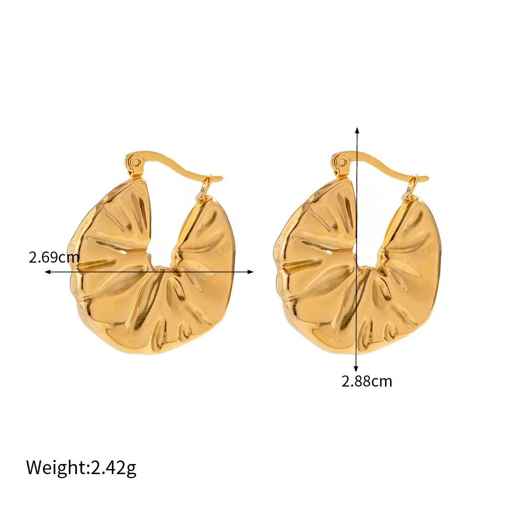 Wrinkles Heavy Hoops