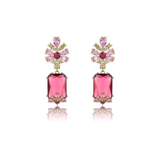 Burgundy Luxe Earrings