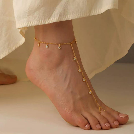 Foot Zirconia Chain