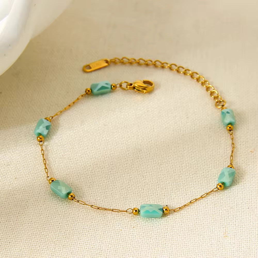 Rosary Stone Bracelet