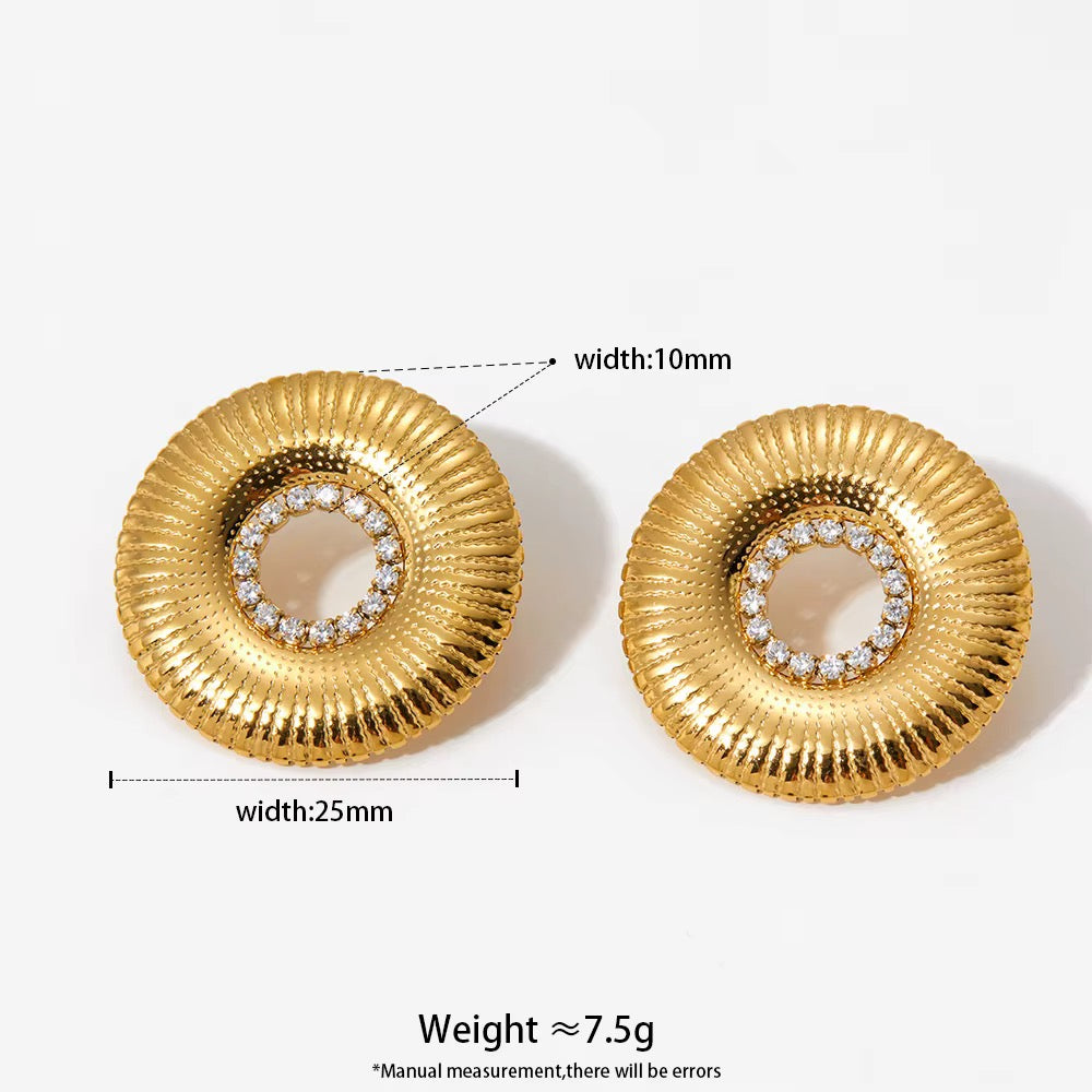 Zirconia Hollow Studs