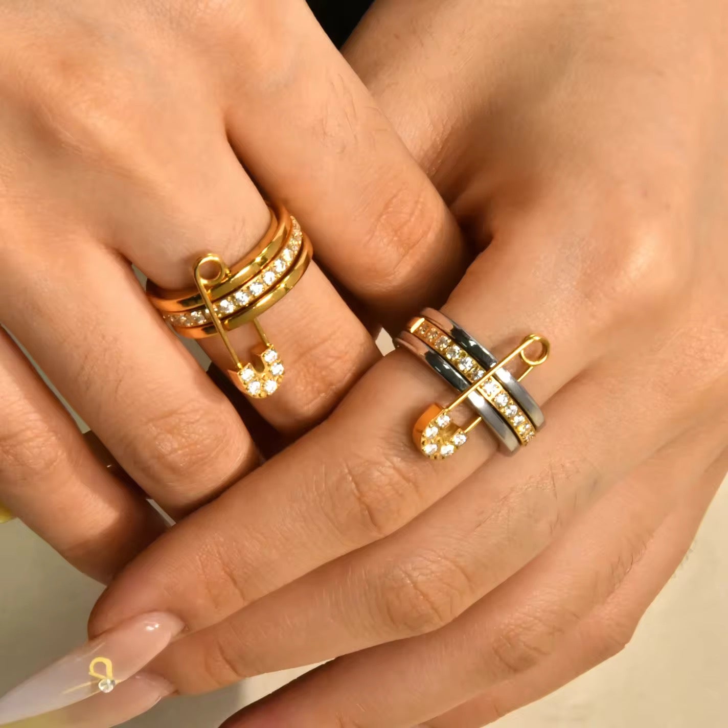 Silver Pin Ring
