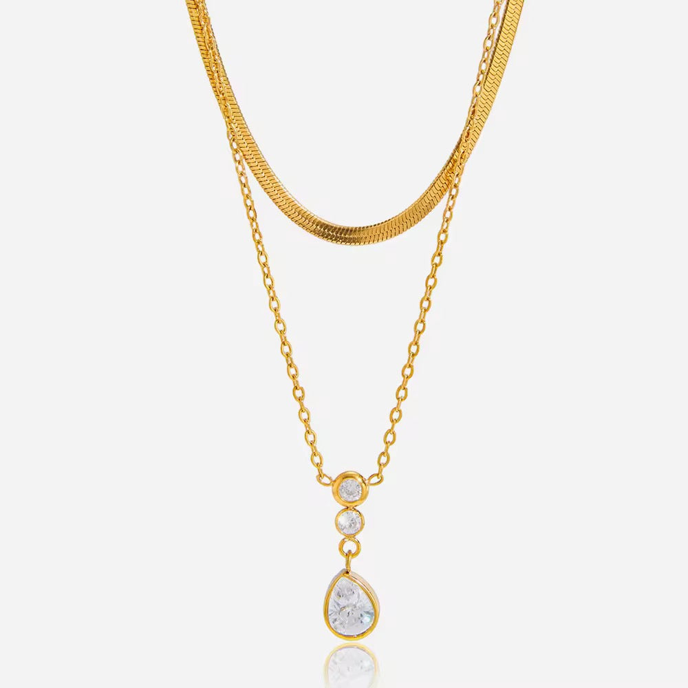 Suraiya Double Layer Necklace