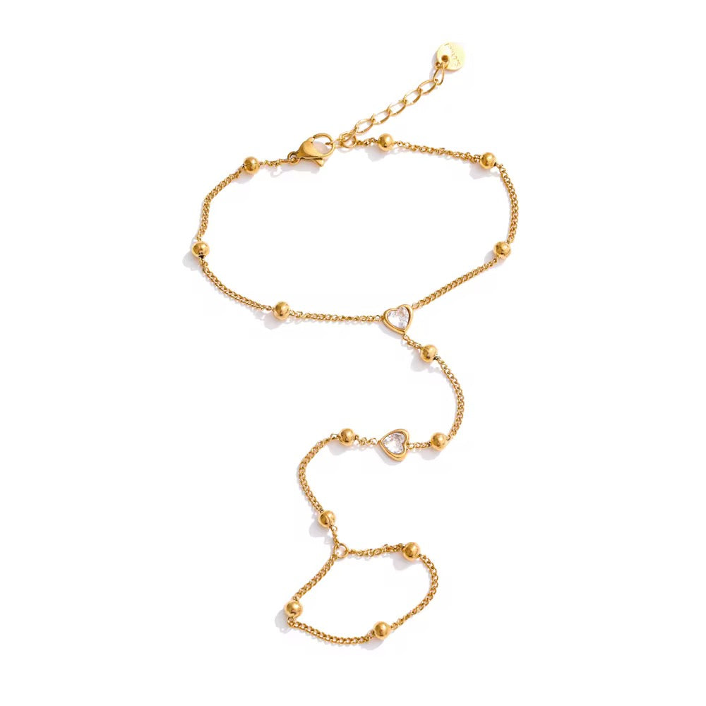 Hearts Ball Handchain
