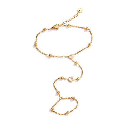 Hearts Ball Handchain