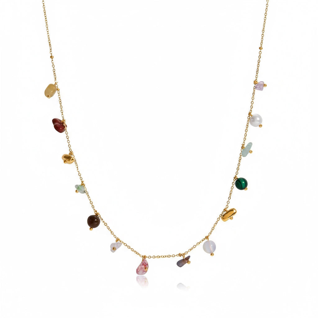 Mixed Stones Necklace