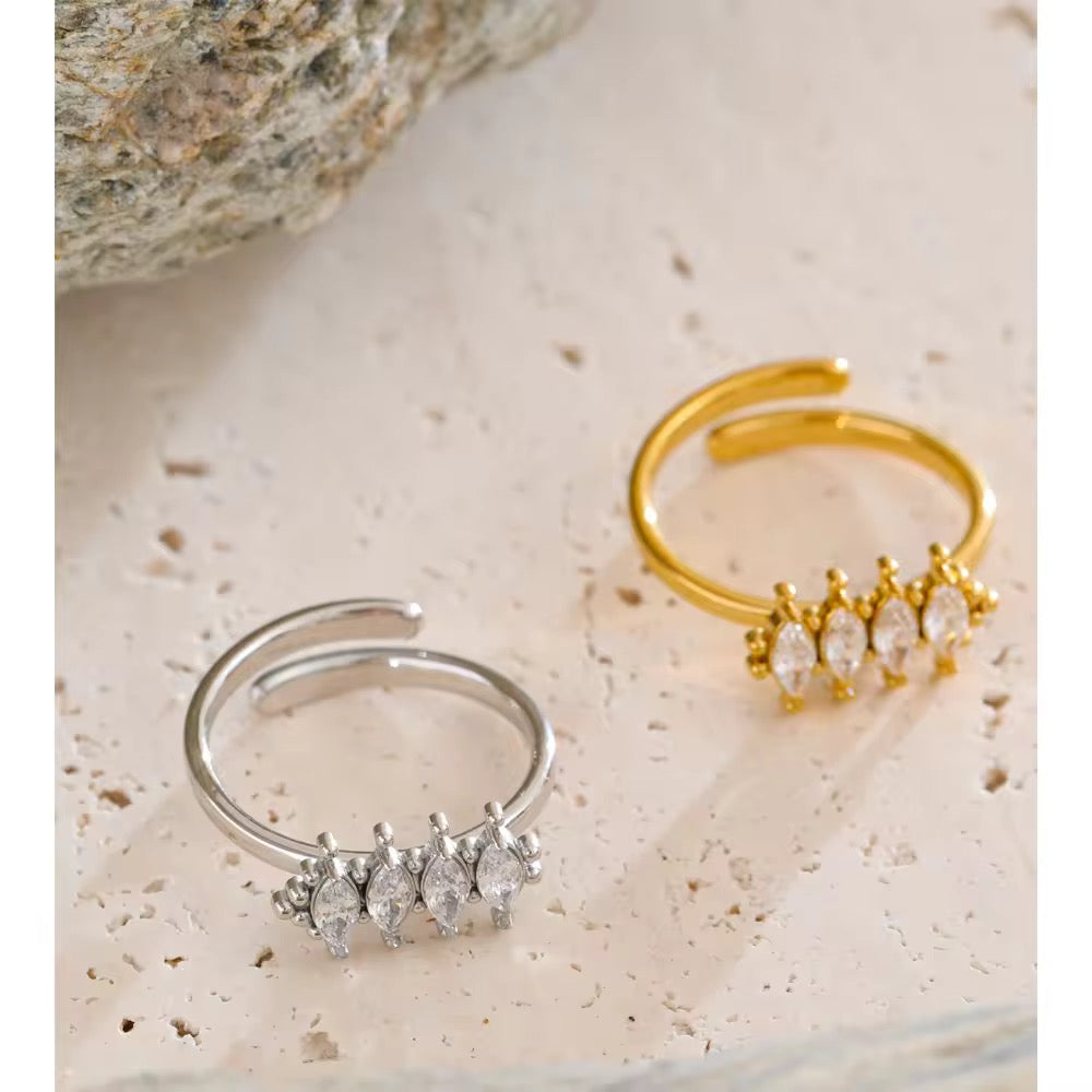 Adjustable Rhombic Ring