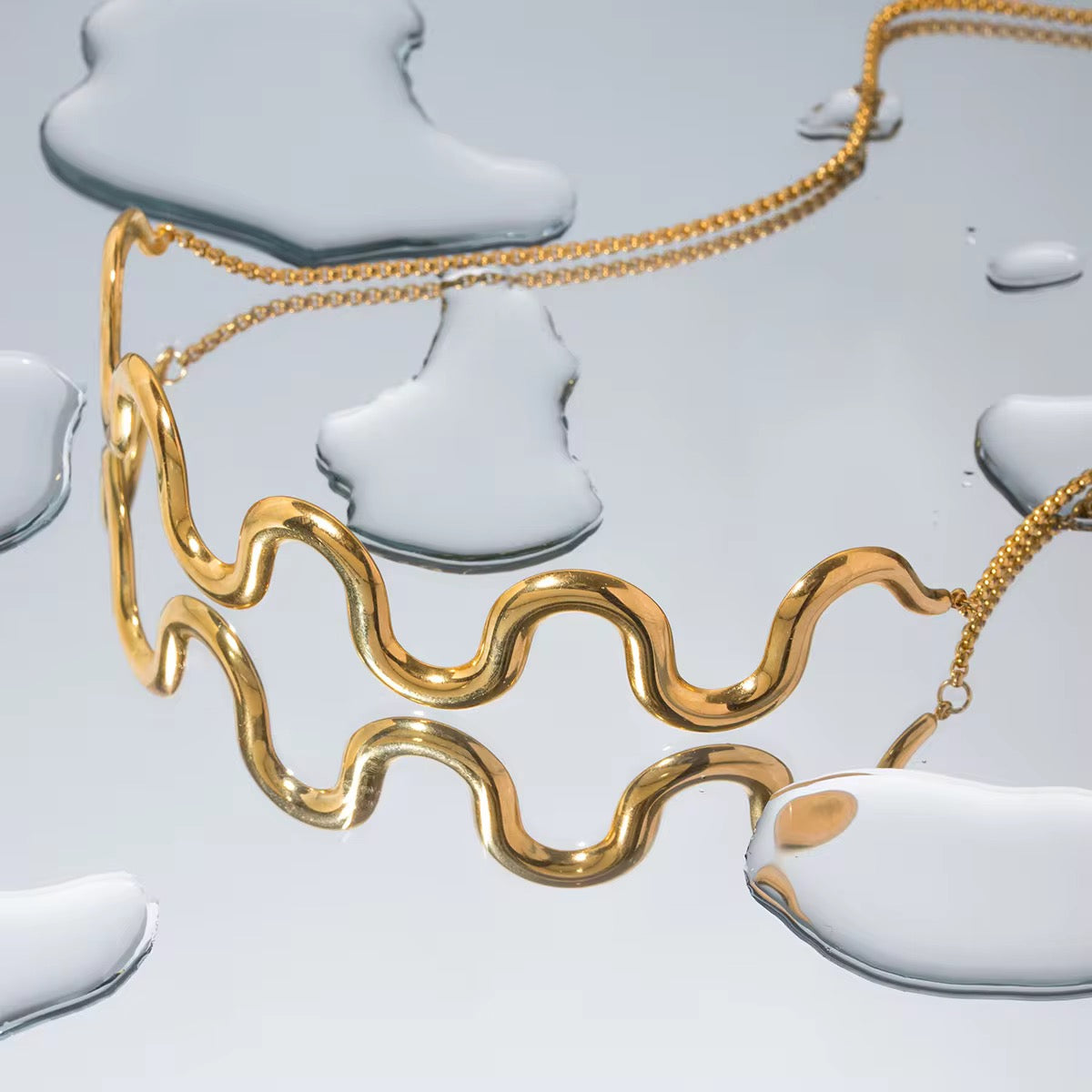 Zigzag Necklace Choker