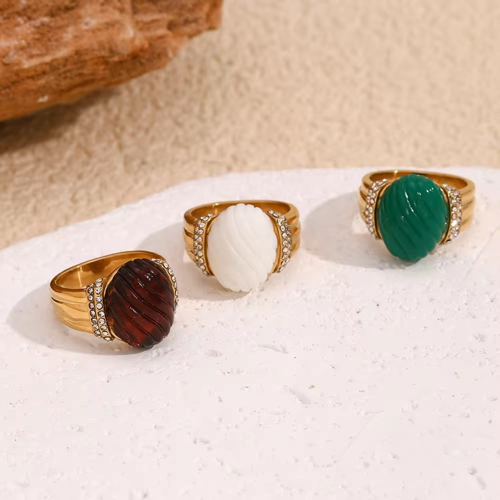 Red Stone Ring