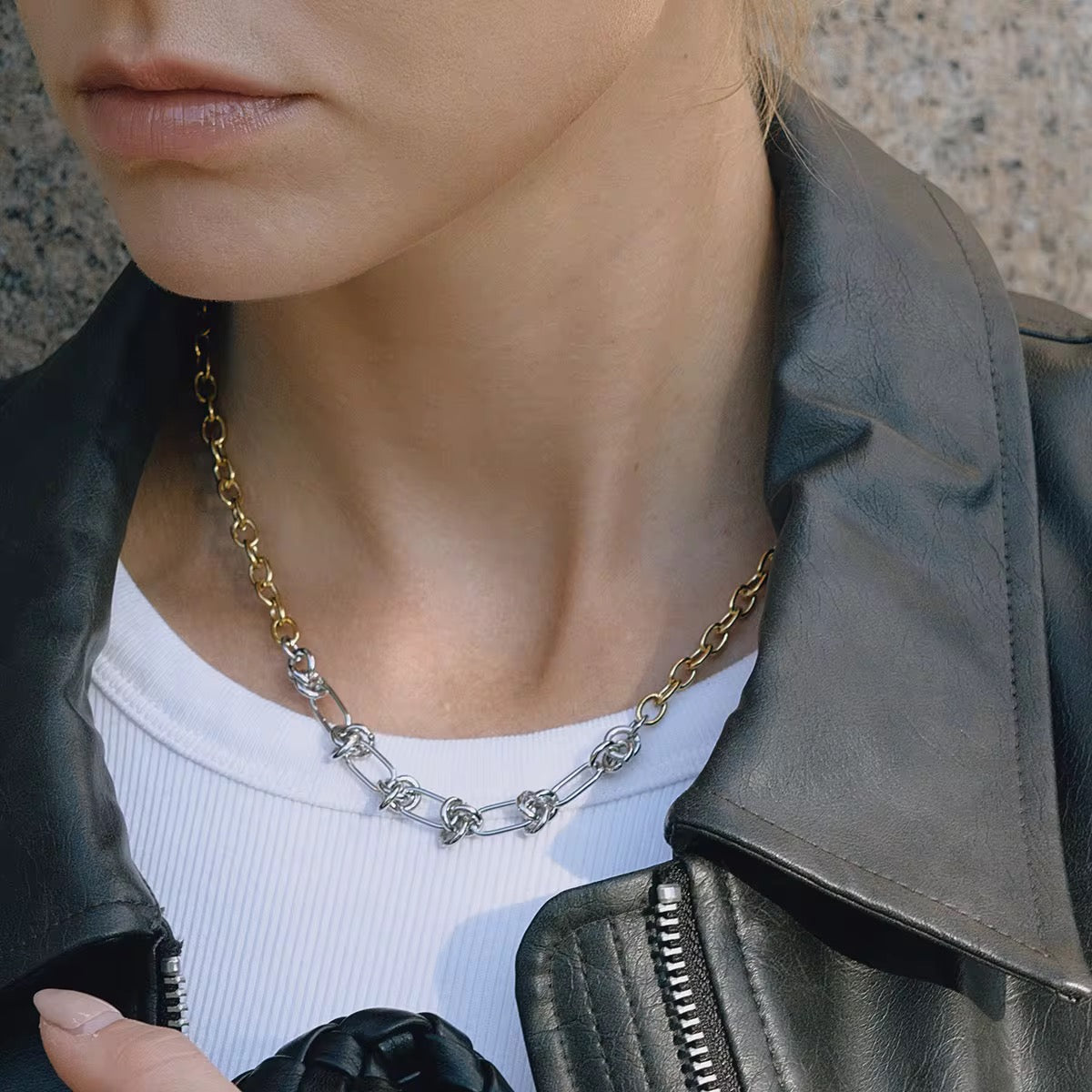 DT Knot Hiphop Necklace