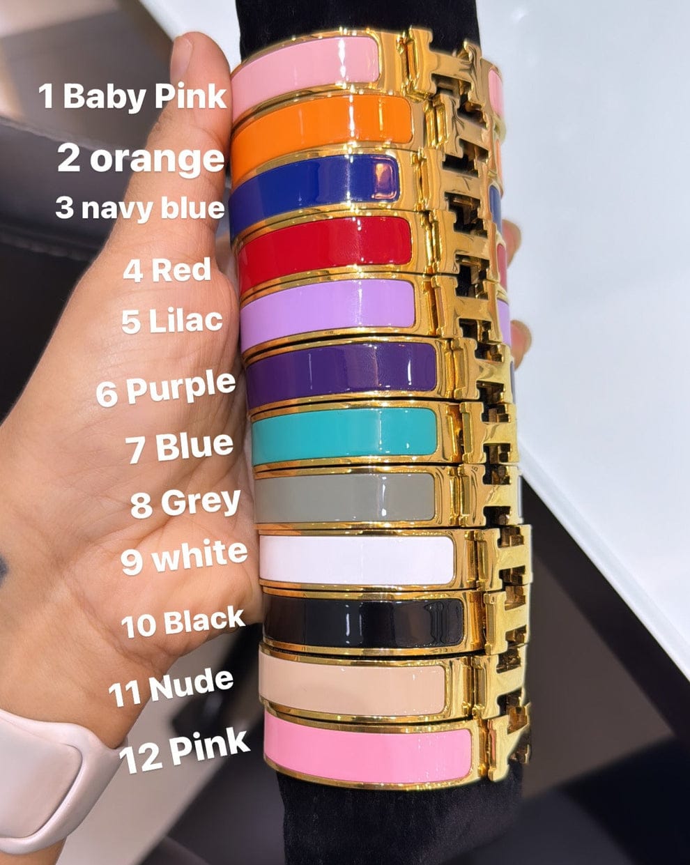 Wide kelly Bangle