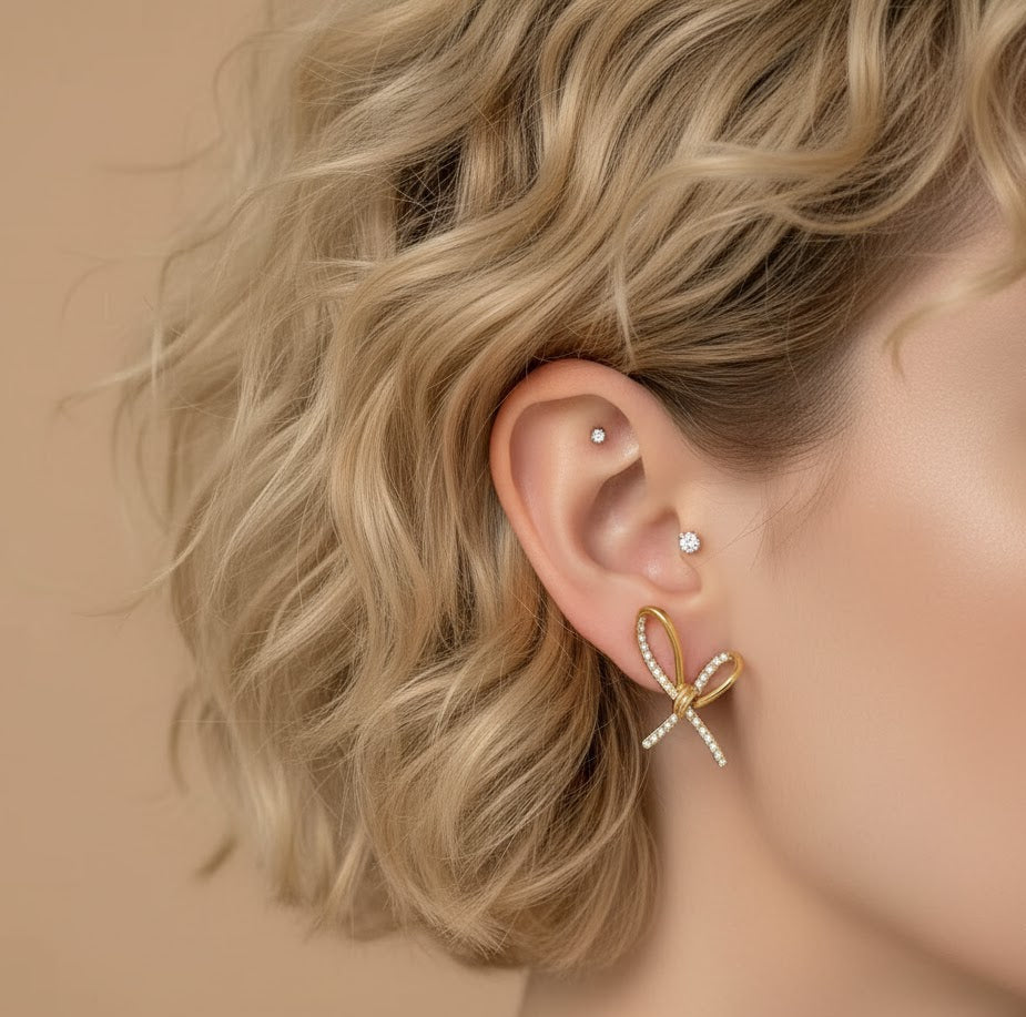 Vani Bow Earrings
