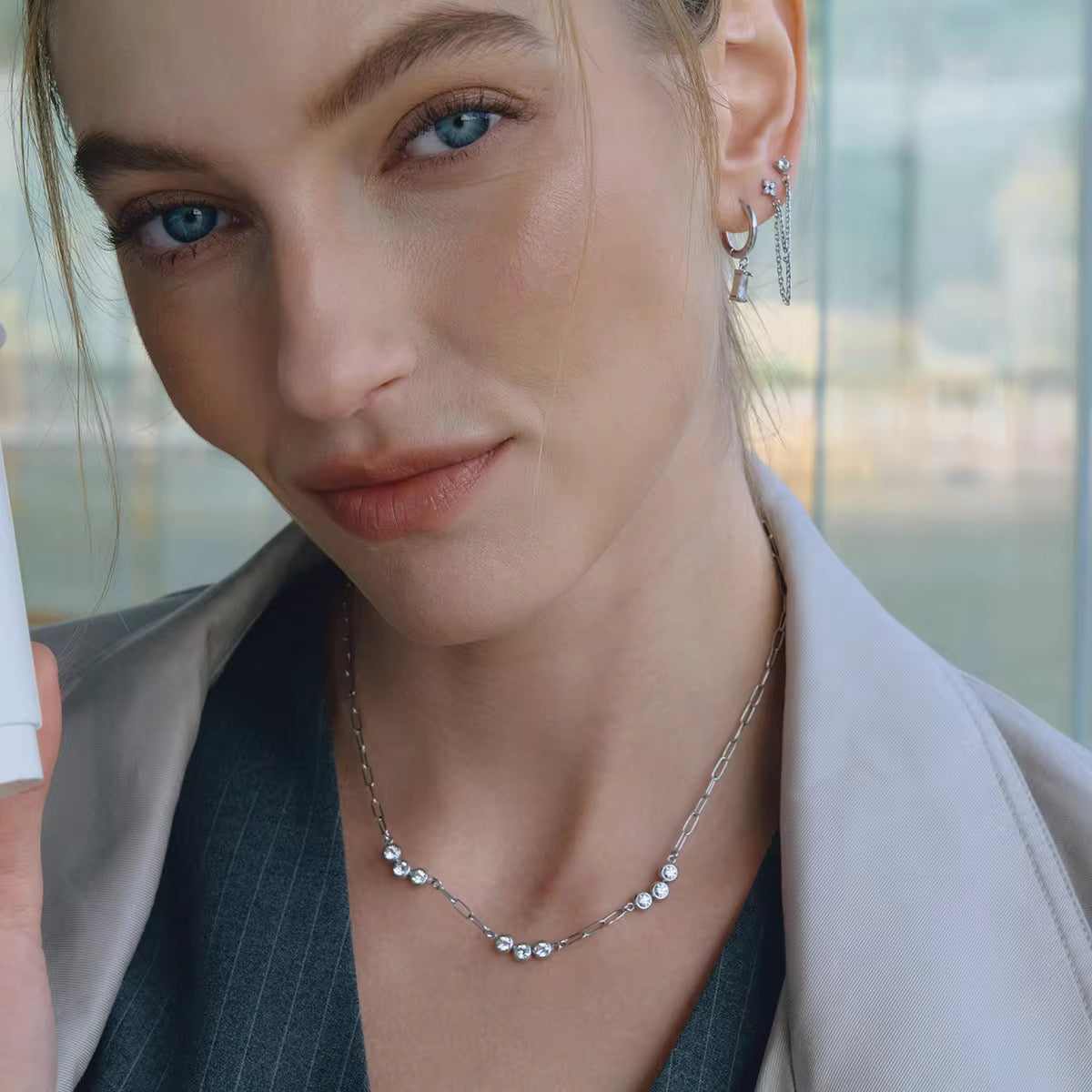 Silver A21 Dangling Hoops Pack