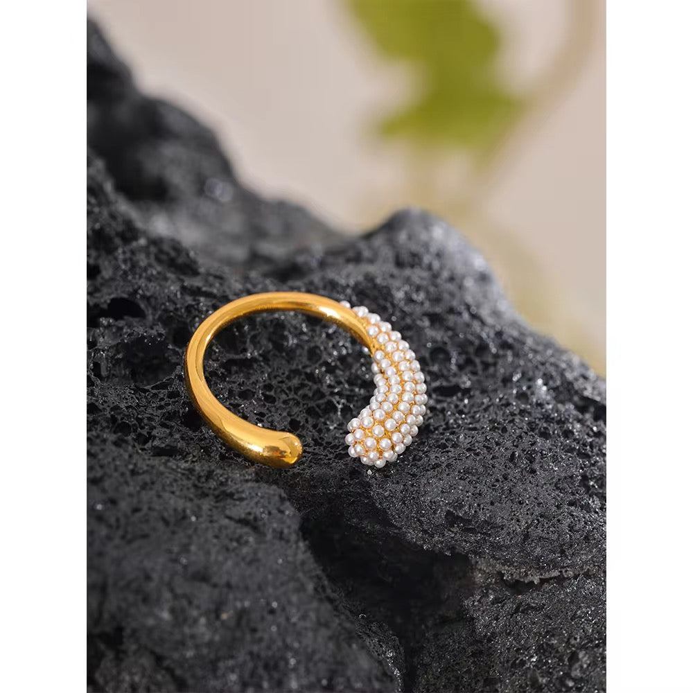 Pearl Studded Ring