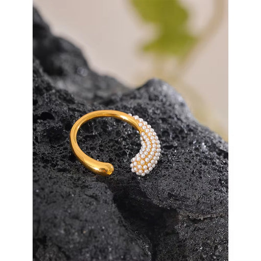 Pearl Studded Ring