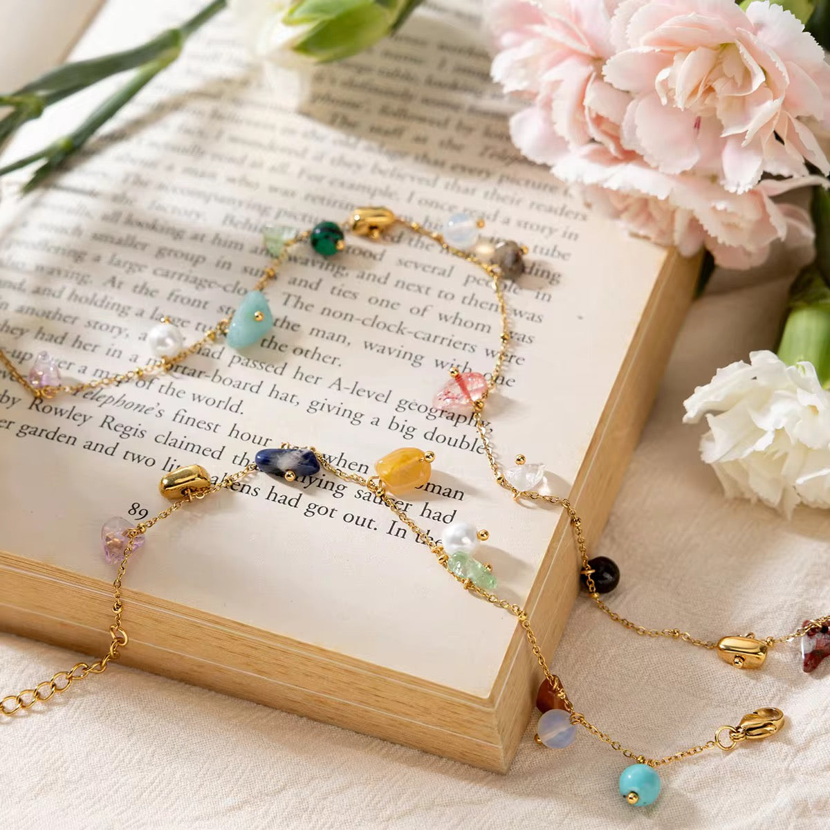 Mixed Stones Necklace
