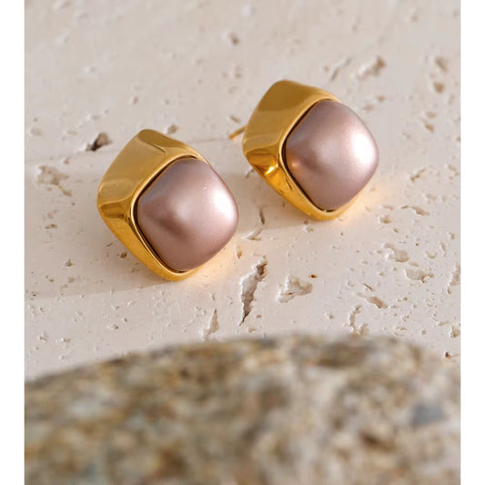 Champagne Gold Studs