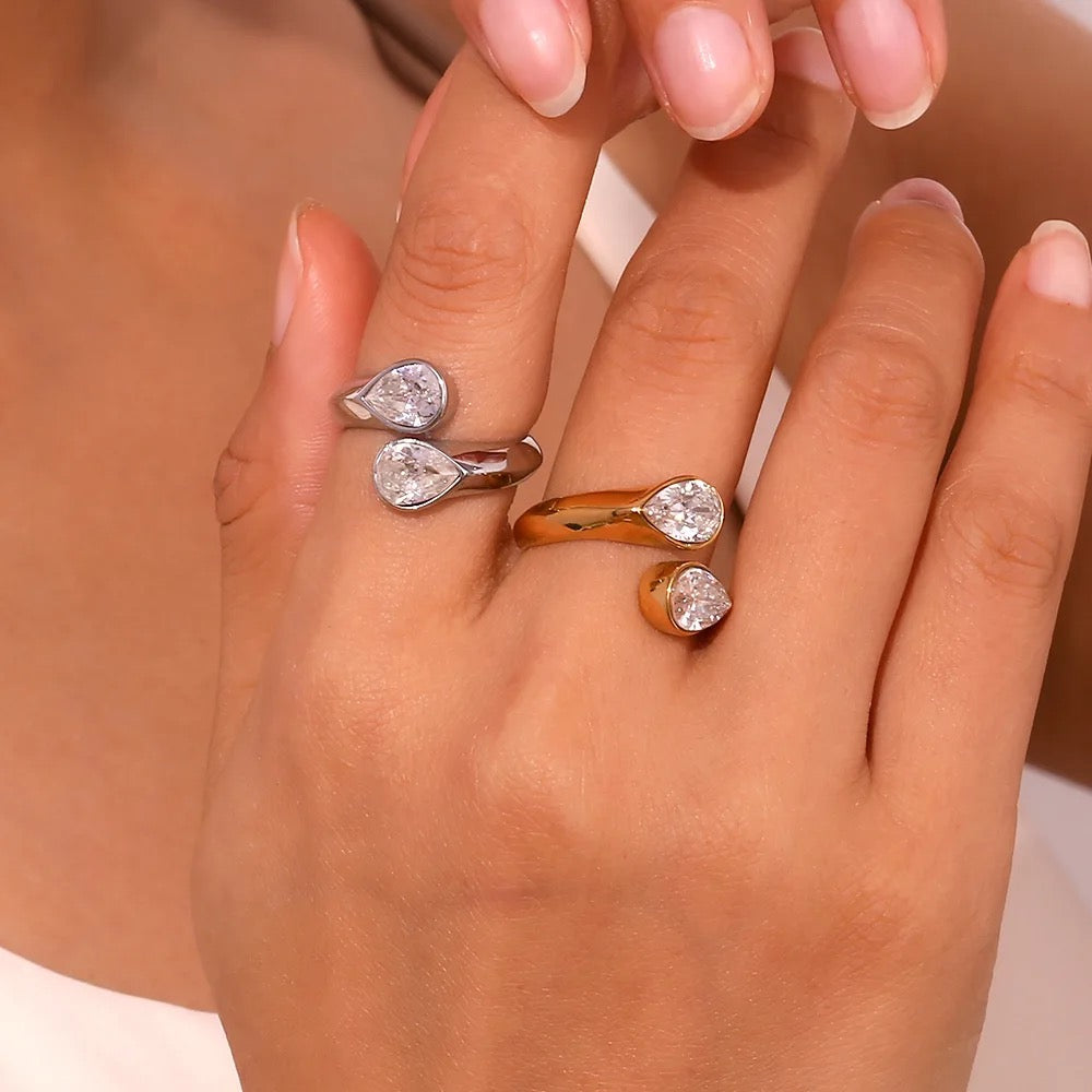 Gold Dream Open Ring (Adjustable Size)