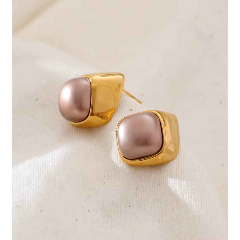 Champagne Gold Studs