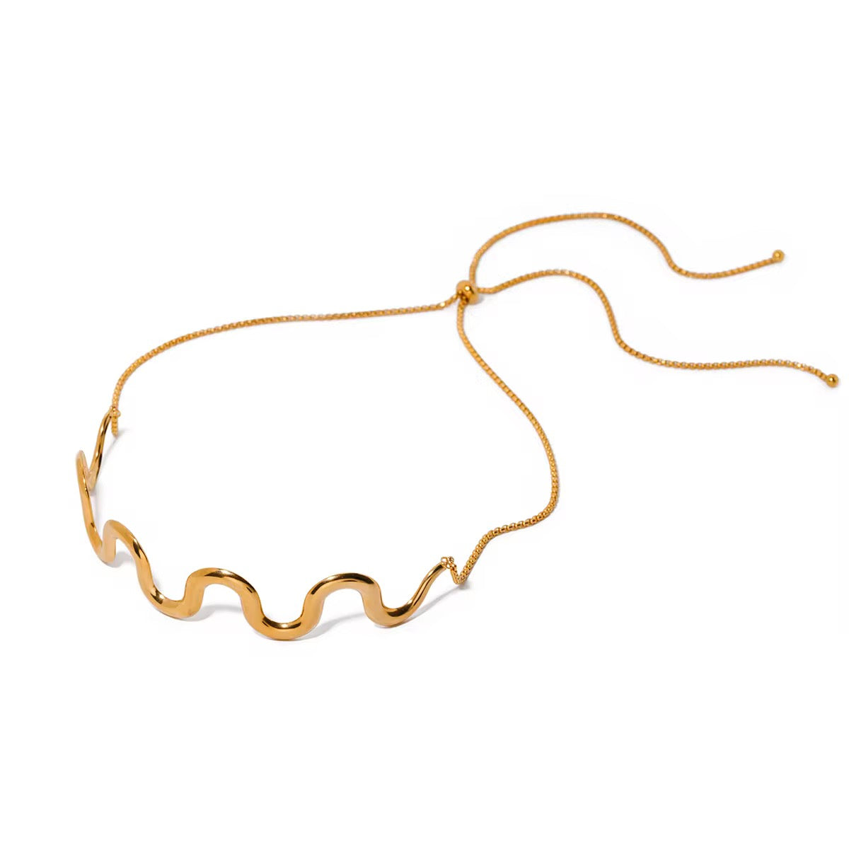 Zigzag Necklace Choker