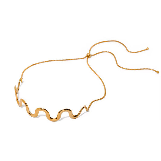 Zigzag Necklace Choker