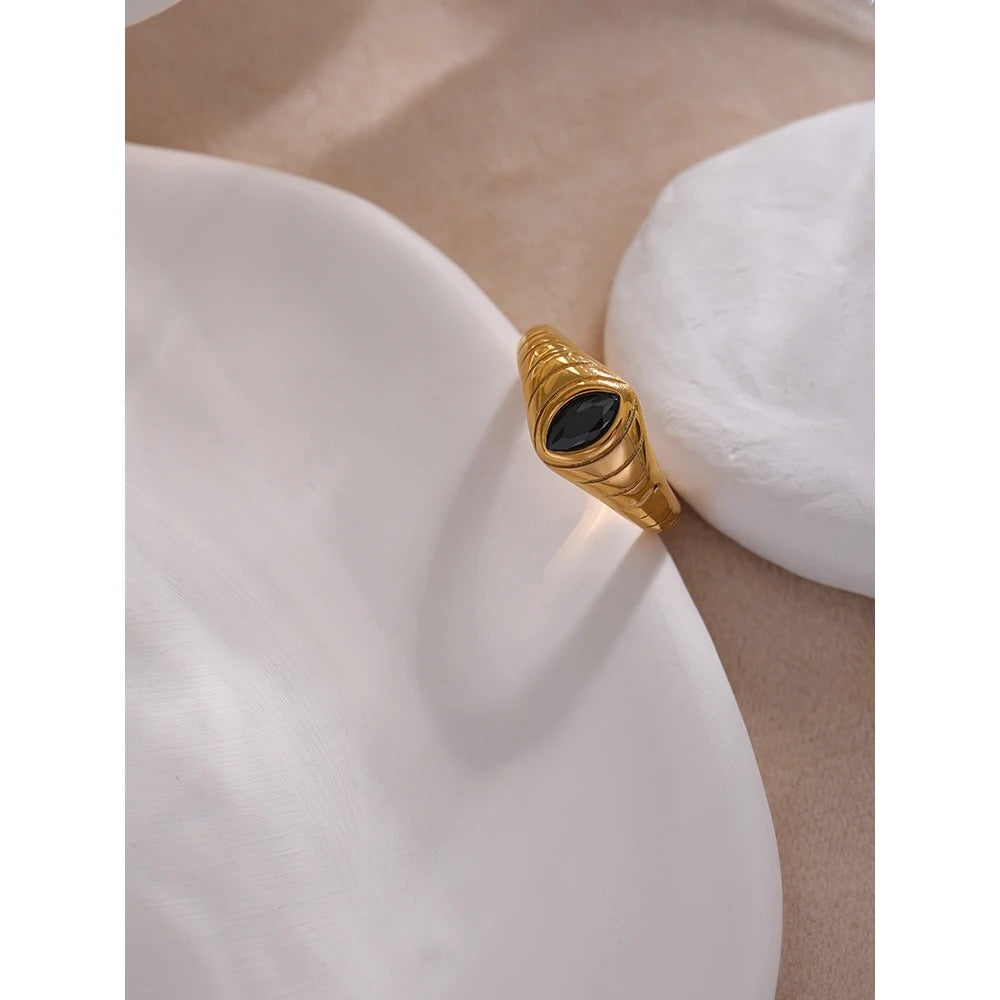 Black Sleek Ring